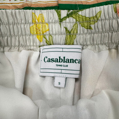 Casablanca L'Arche Fleurie Silk Shirt & Shorts