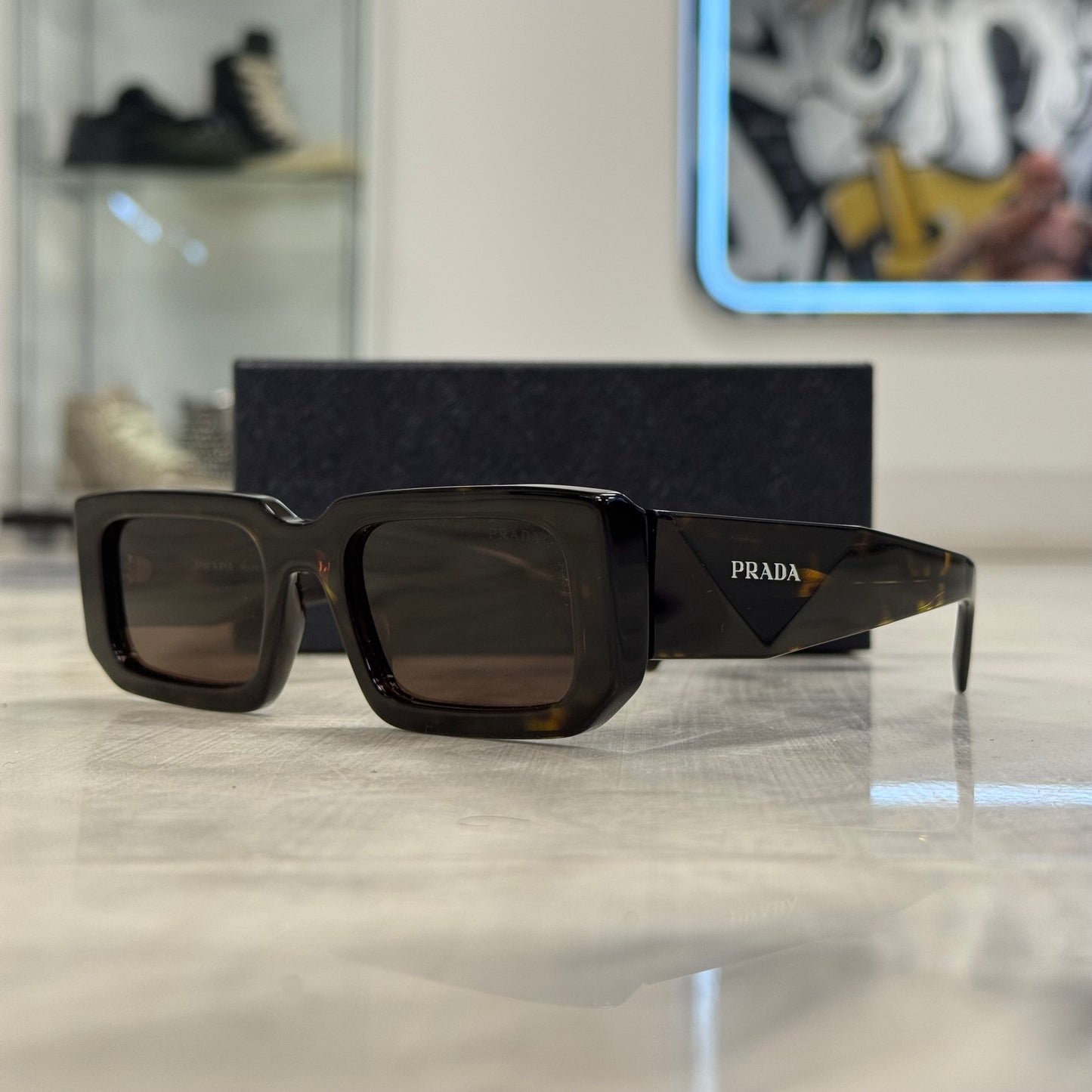 Prada PR06YS Sunglasses Tortoise