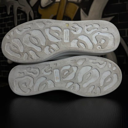 Alexander McQueen Oversized Sneaker Black Heel