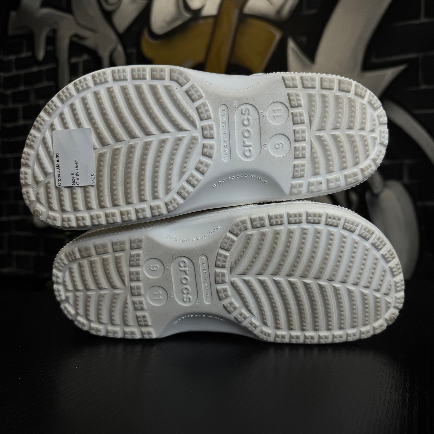 Crocs JJJJound White