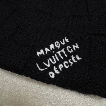 Louis Vuitton Marque Déposée Beanie Black