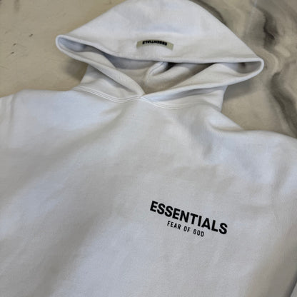Essentials Photo Hoodie White