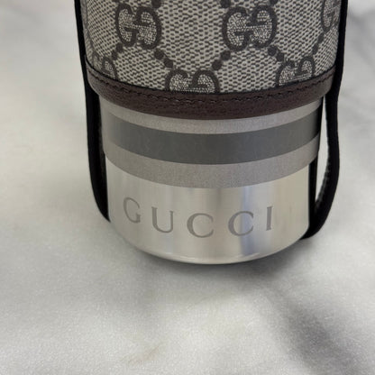Gucci Steel Bottle With Fabric Holder