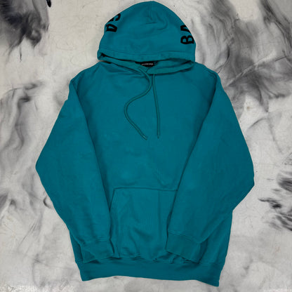 Balenciaga Hood Logo Tiffany Blue Hoodie