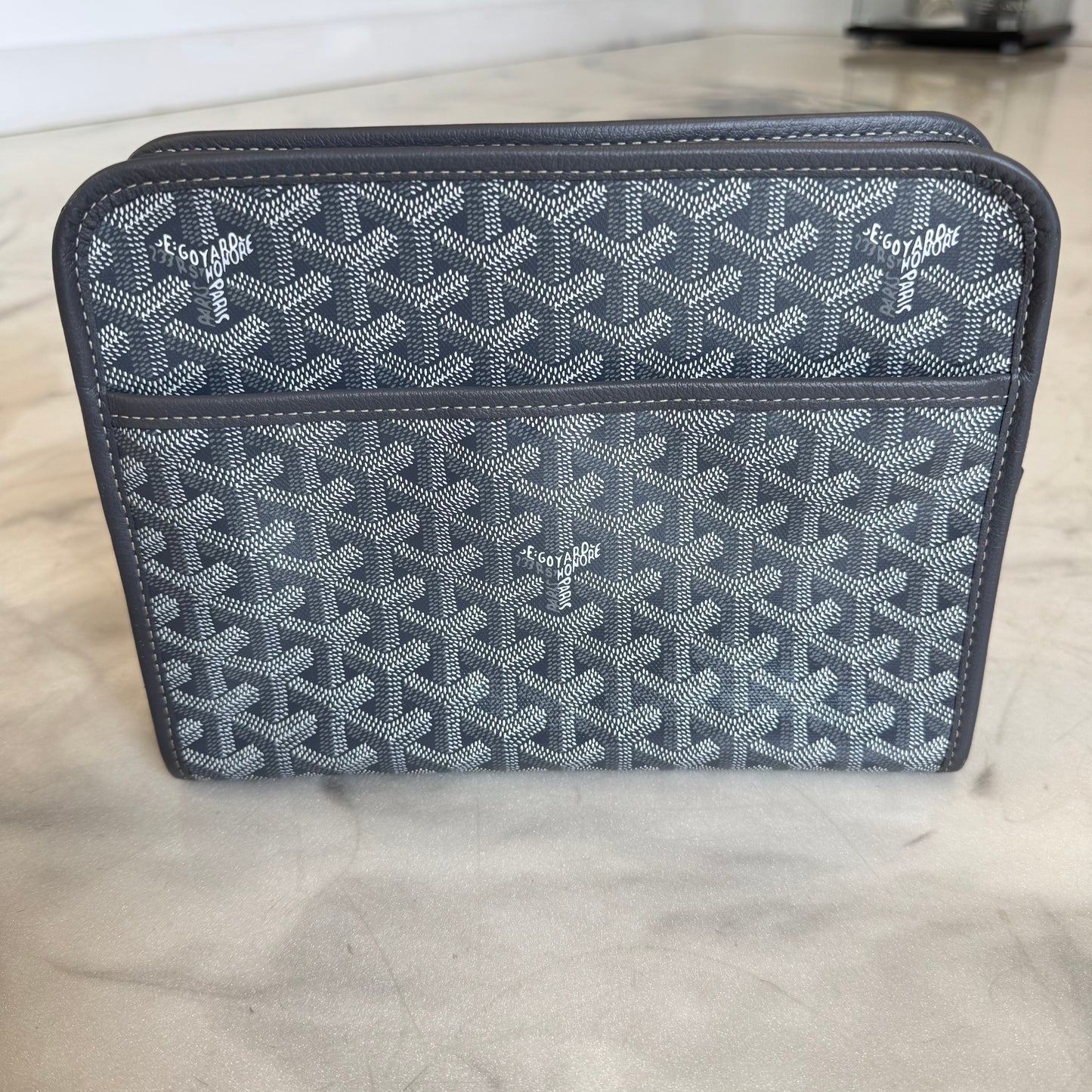 Goyard Jouvence Grey Toiletry Bag