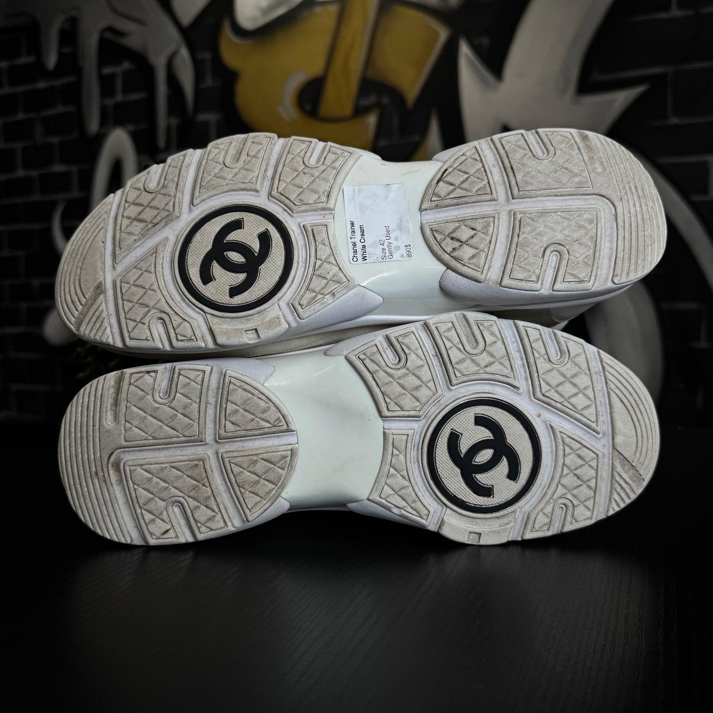 Chanel Trainer White Cream