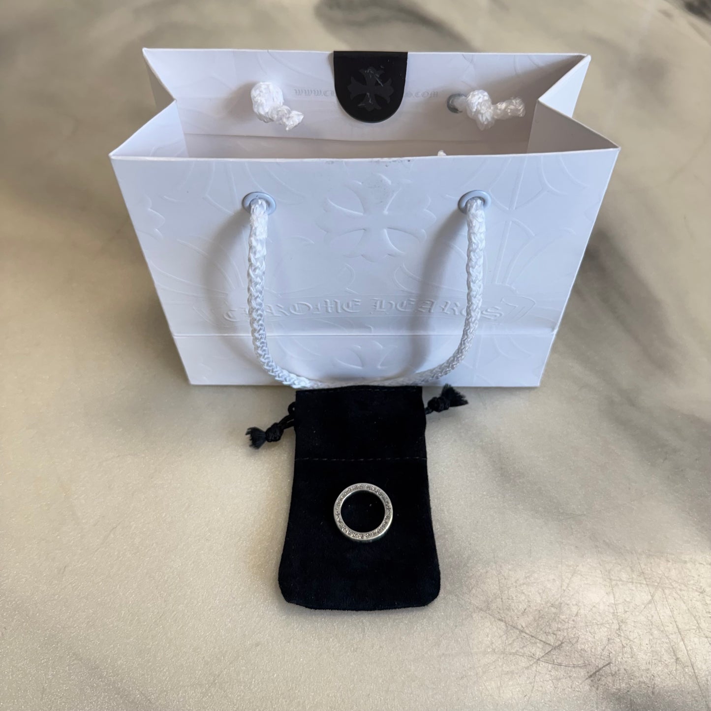 Chrome Hearts Spacer Explicit Ring