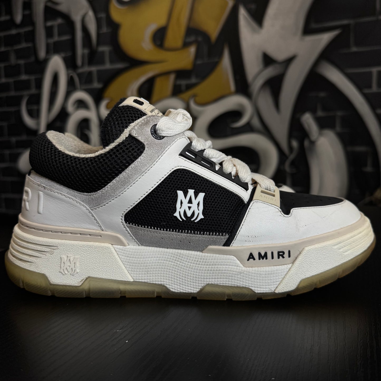 Amiri MA-1 White/Black