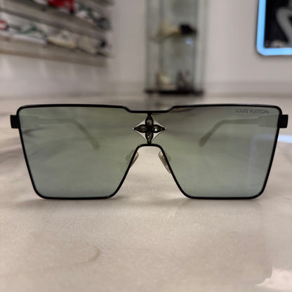 Louis Vuitton Cyclone Metal Sunglasses Black