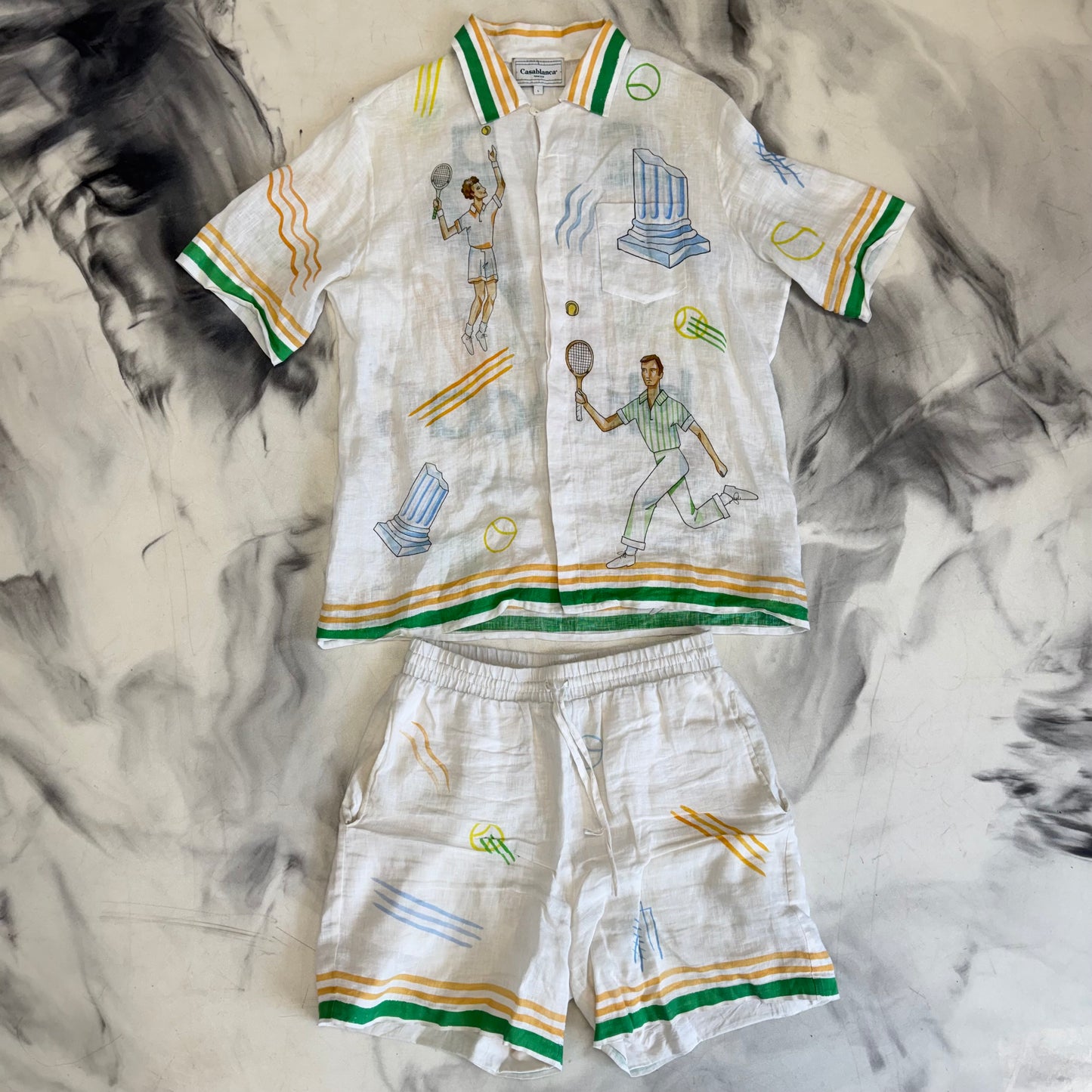 Casablanca Tennis Club Linen Set