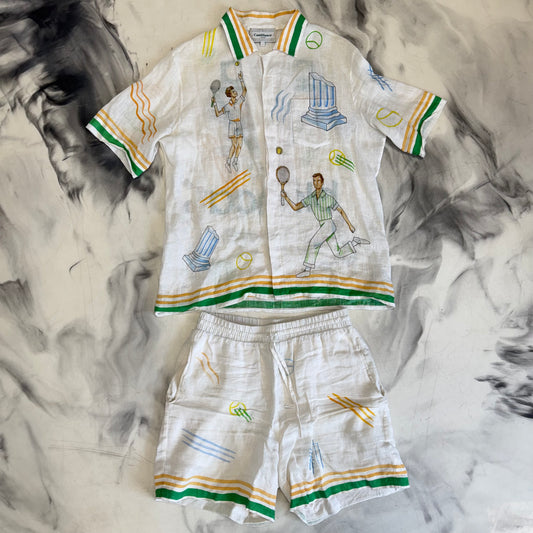Casablanca Tennis Club Linen Set