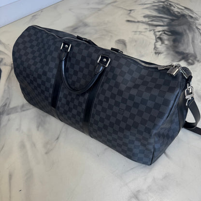 Louis Vuitton Keepall 55 Damier Graphite