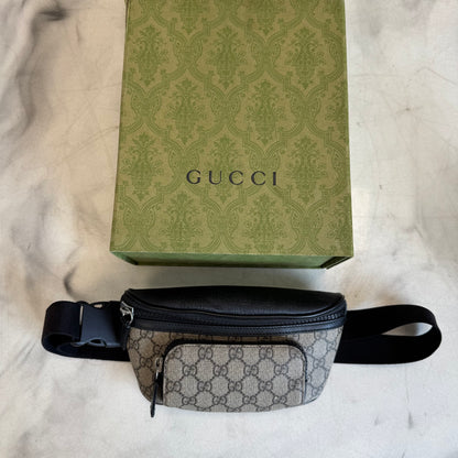 Gucci Monogram Belt Bag Tan