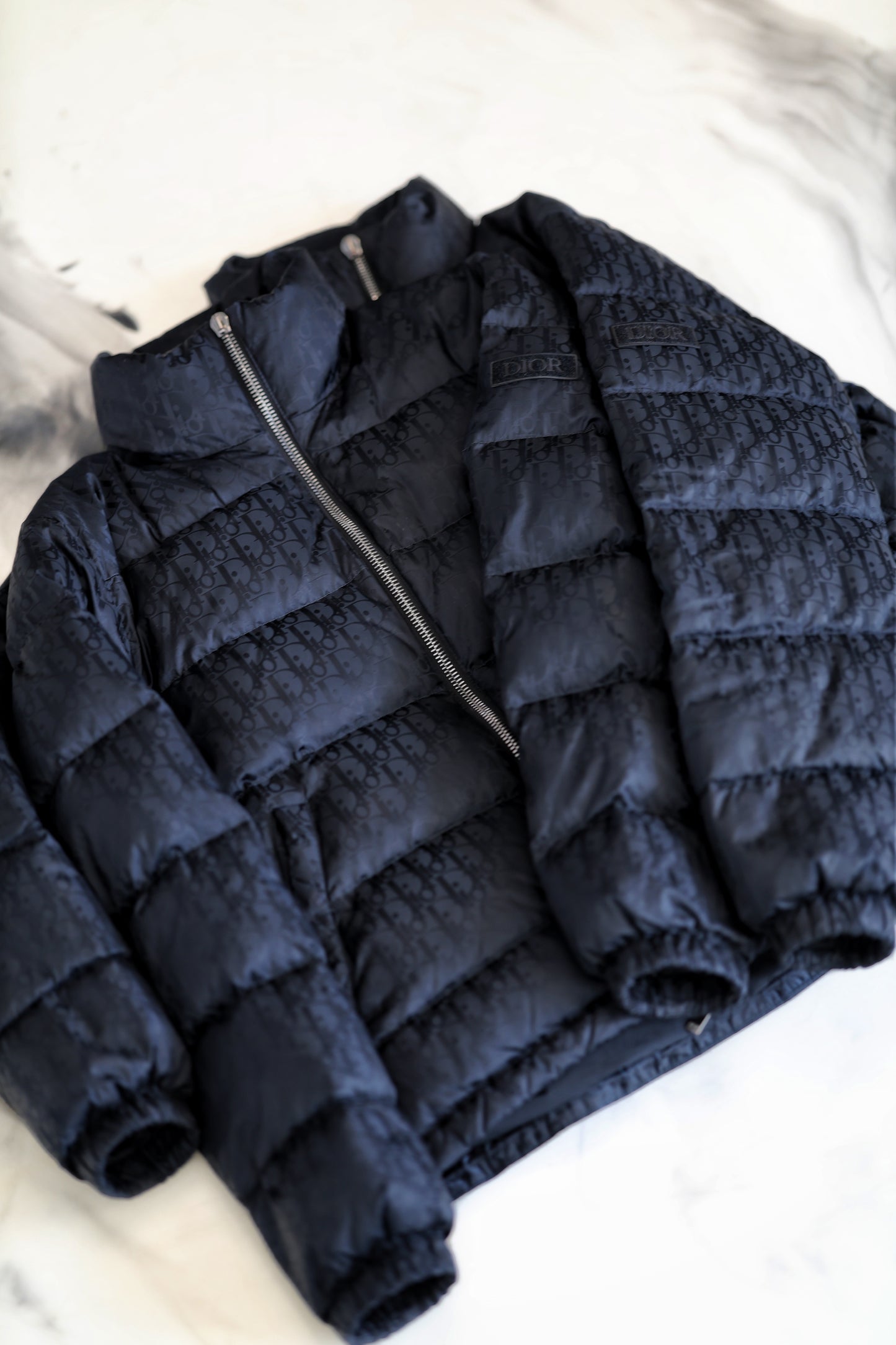 Dior Oblique Puffer Black