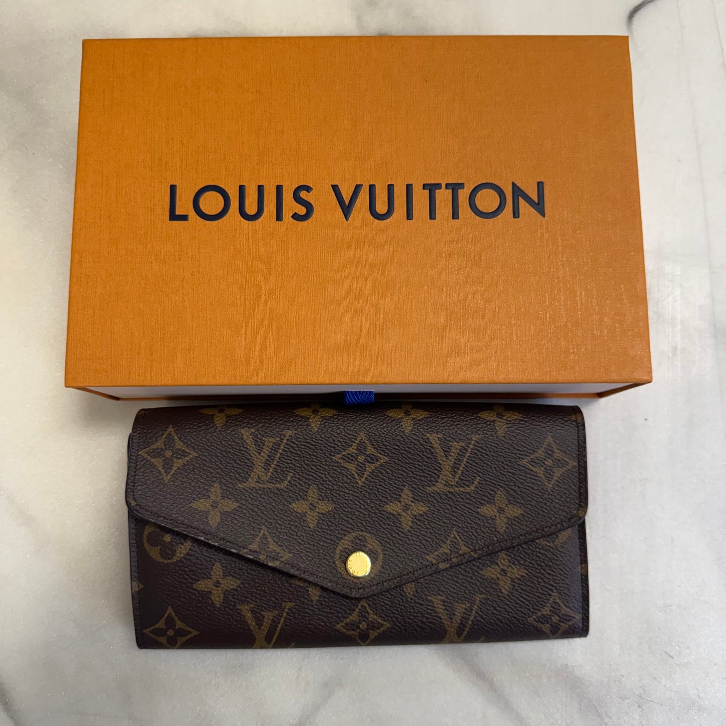 Louis Vuitton Sarah Wallet Poppy Monogram