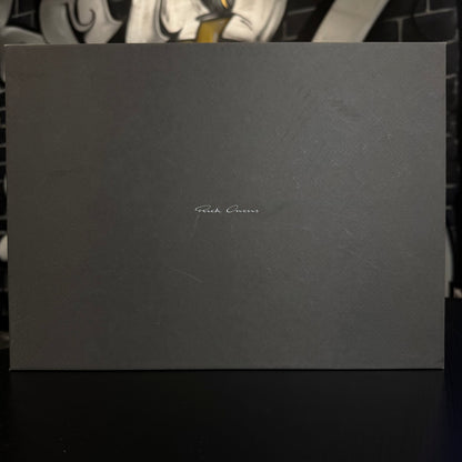 Rick Owens Black Temple Vintage Sneakers