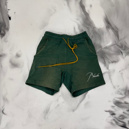 Rhude Green Sweatshorts