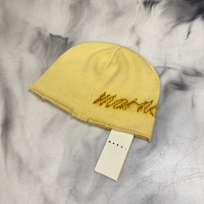 Marni Mohair Beanie Yellow