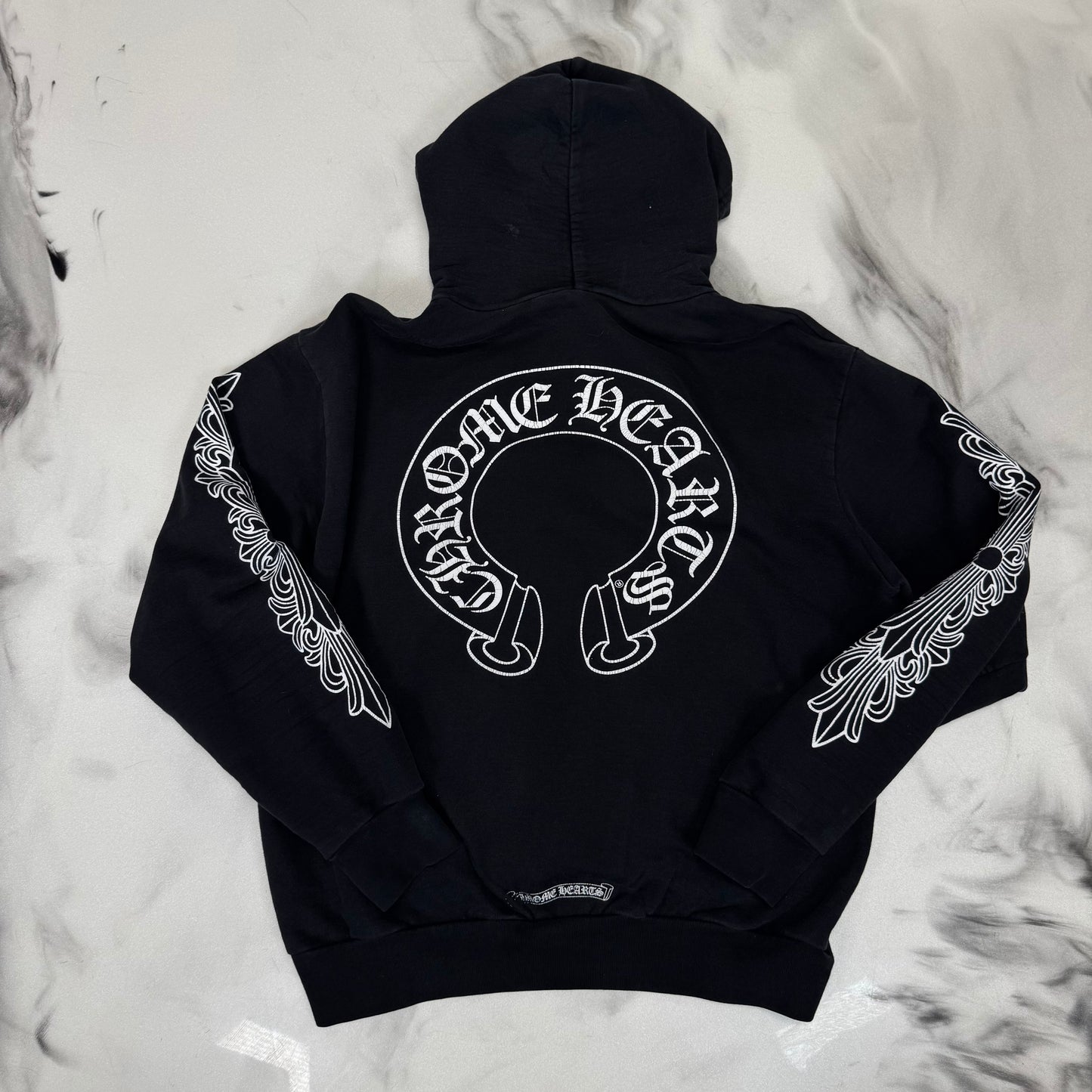 Chrome Hearts Horseshoe Hoodie Black