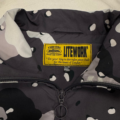 Corteiz Grey Camo Windbreaker