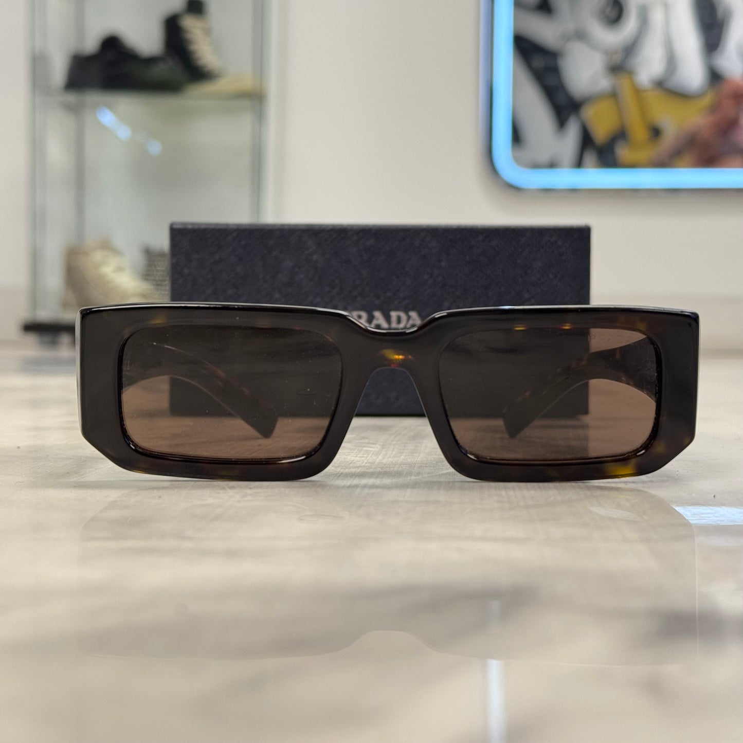 Prada PR06YS Sunglasses Tortoise