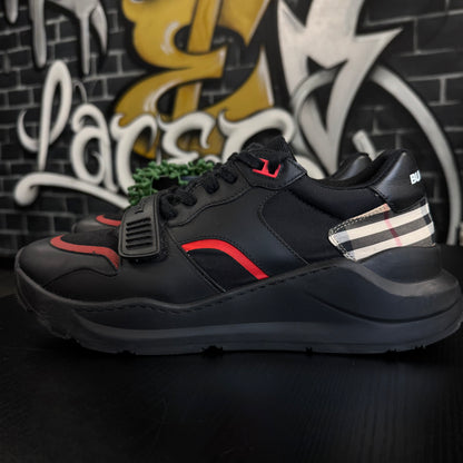 Burberry Ramsey Check Sneakers Black