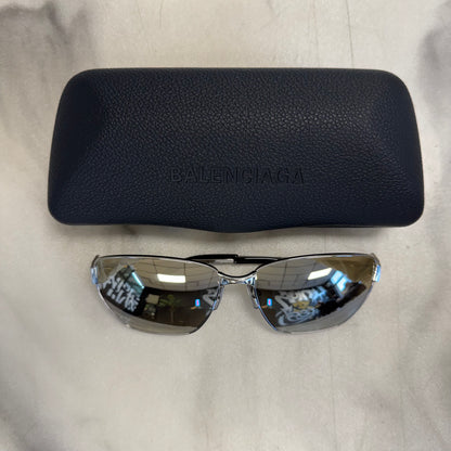 Balenciaga BB0375OA Sunglasses Silver