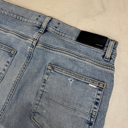 Amiri Jeans Shotgun Light Blue