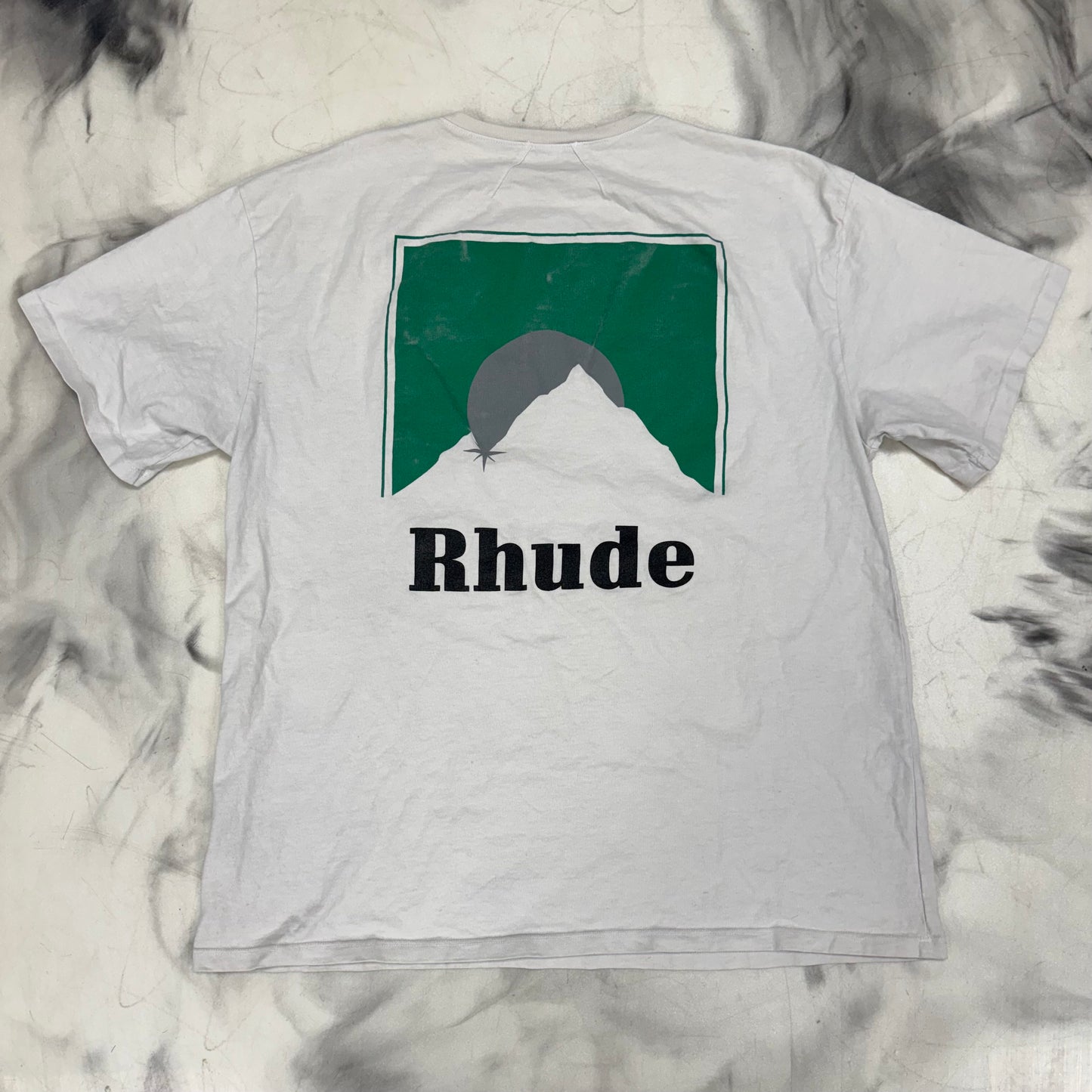 Rhude Mountain Tee White