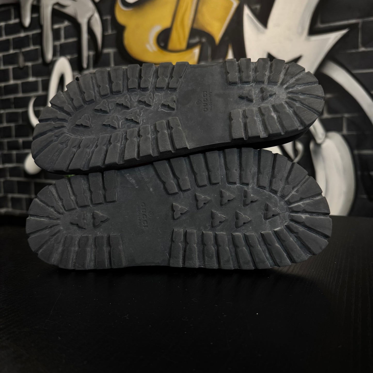 Gucci Trek Slides Black