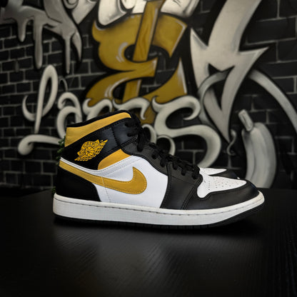Jordan 1 Mid Pollen White