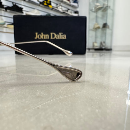 John Dalia Frameless Green Tint Glasses