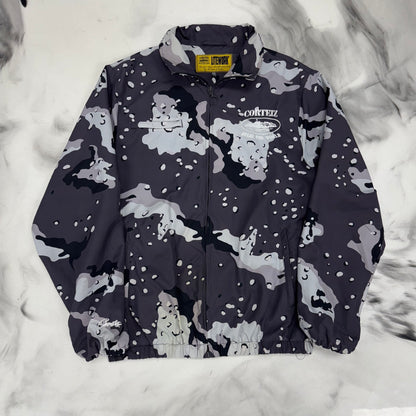 Corteiz Grey Camo Windbreaker