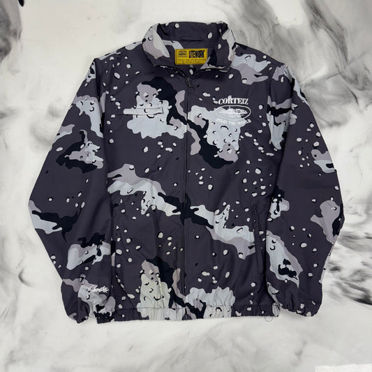 Corteiz Grey Camo Windbreaker