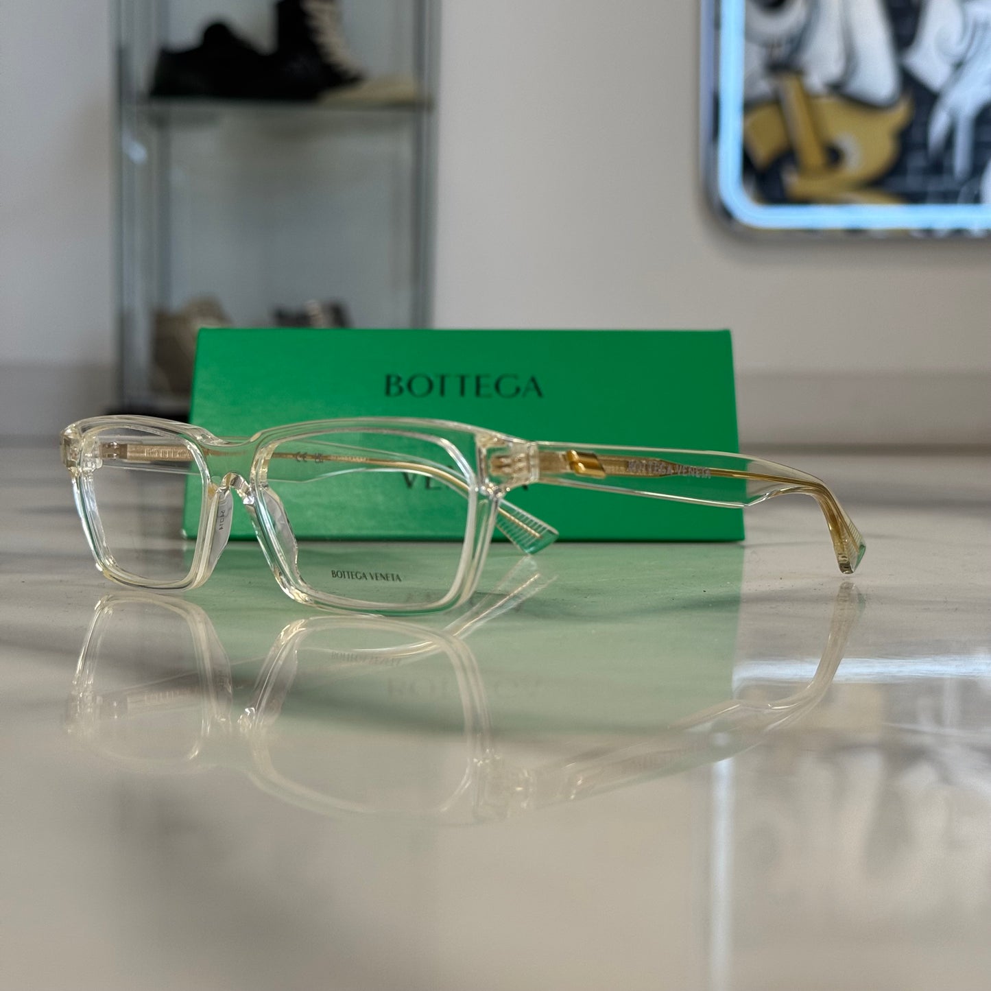 Bottega Veneta Clear Glasses