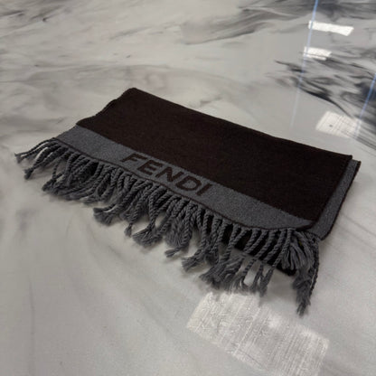 Fendi Brown Scarf