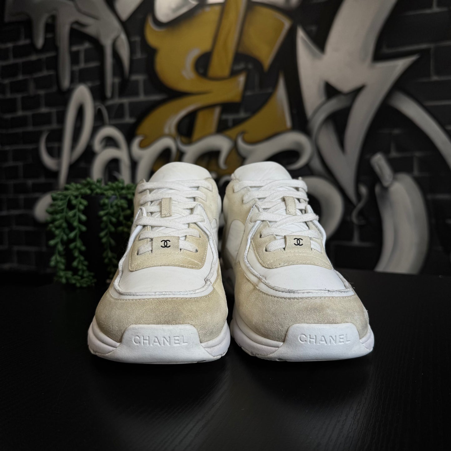 Chanel Trainer White Cream