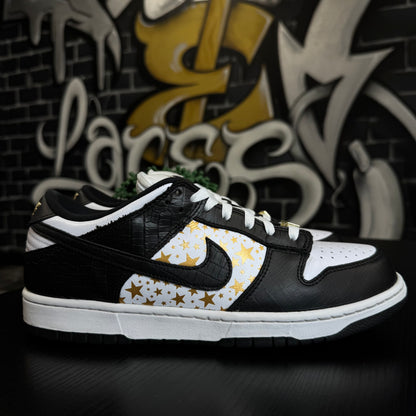 Nike SB Dunk Low Supreme Stars Black