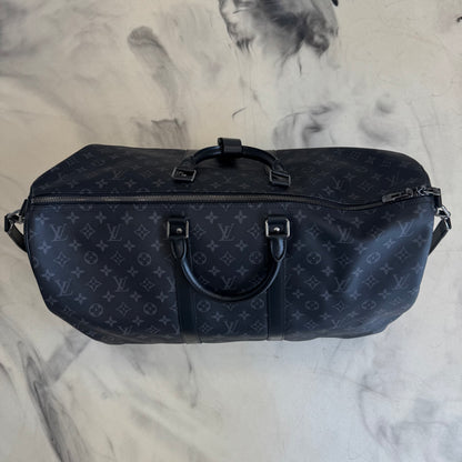 Louis Vuitton Keepall 55 Monogram Eclipse