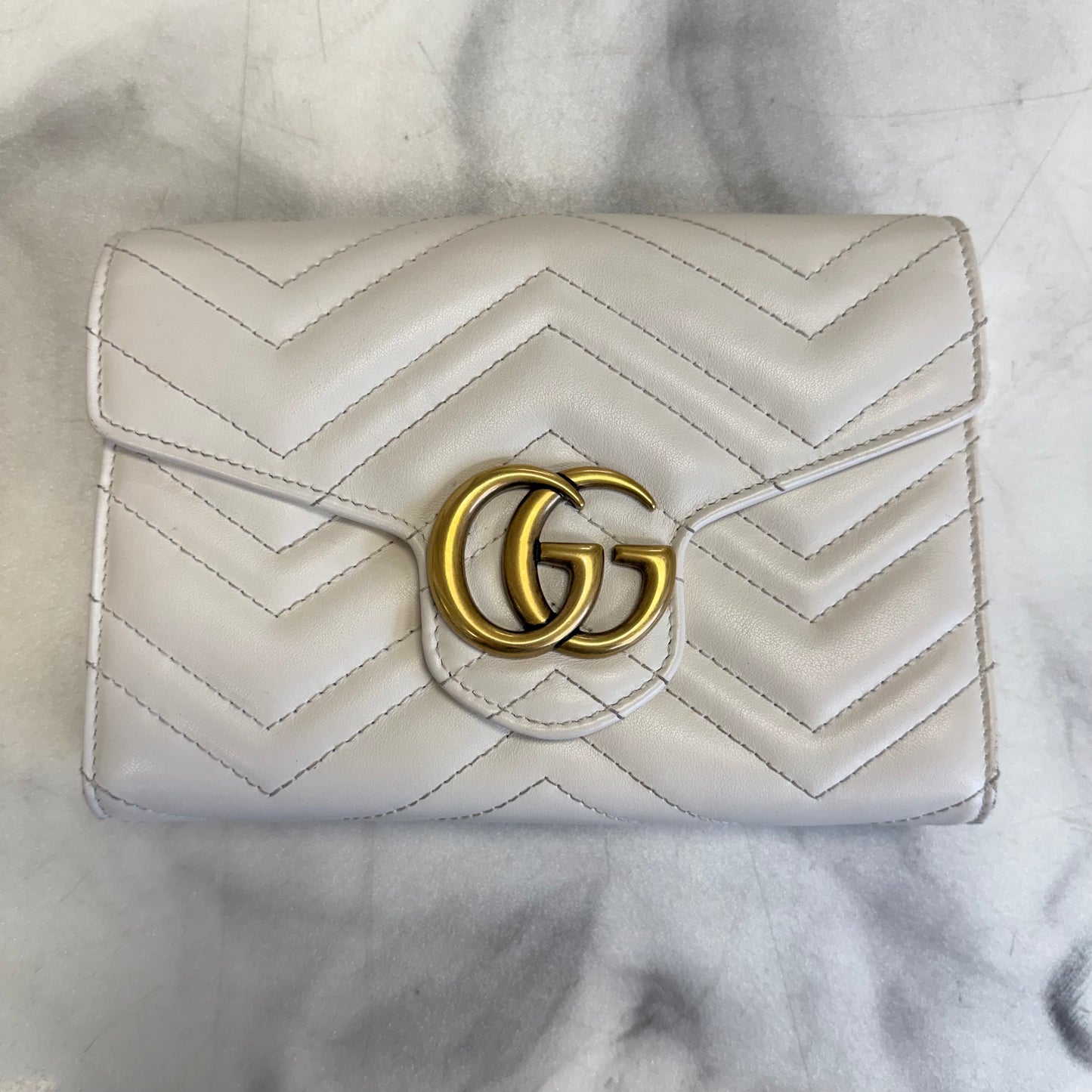 Gucci Marmount Super Mini Bag Cream