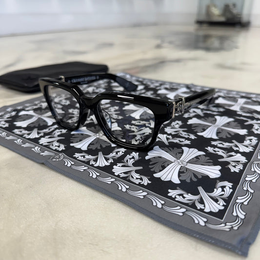 Chrome Hearts Vagillionaire II Black/Silver Glasses