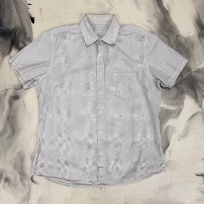 Prada Button Up Shirt Light Grey