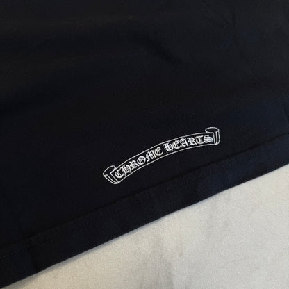 Chrome Hearts Neck Logo Tee Black