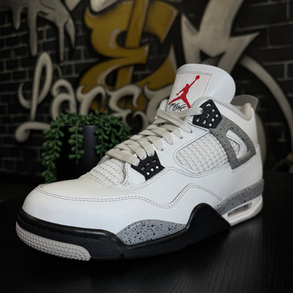 Jordan 4 White Cement (2025)