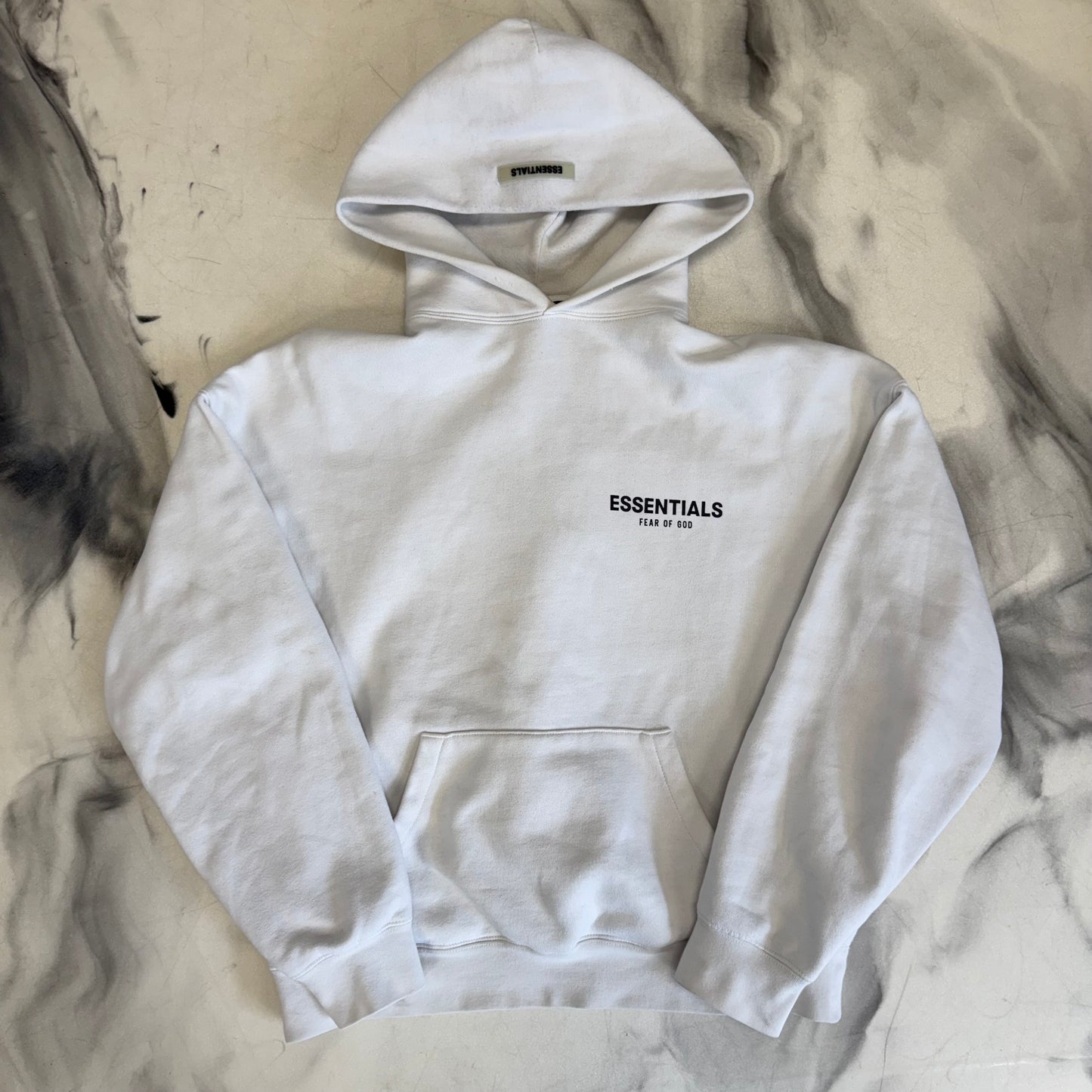 Essentials Photo Hoodie White