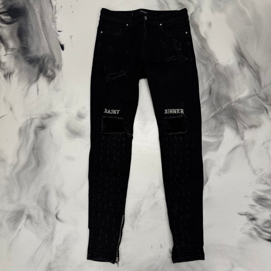 Jaffary "Saint Sinners" Jeans Black