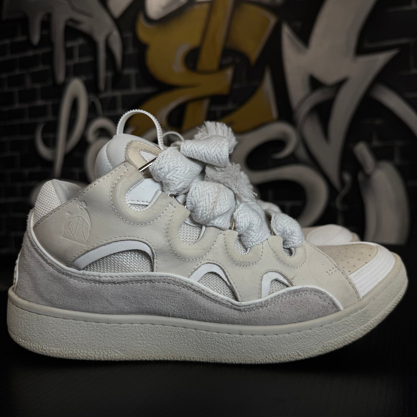 Lanvin Curb White