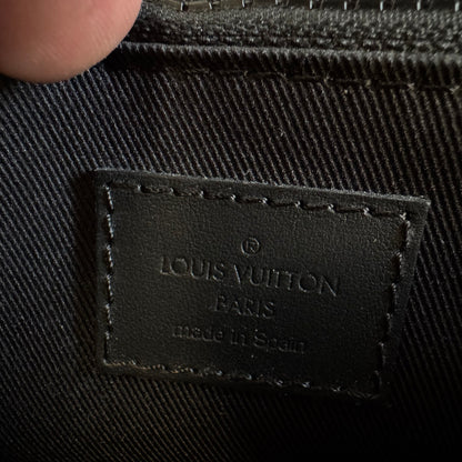 Louis Vuitton Embossed Belt Bag Black