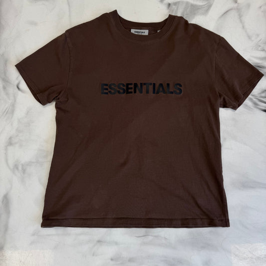 Essentials Brown Applique Tee