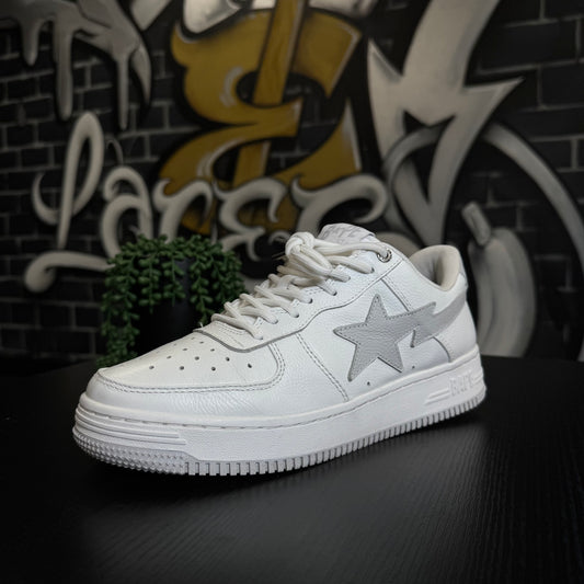 Bapesta JJJJound White Grey
